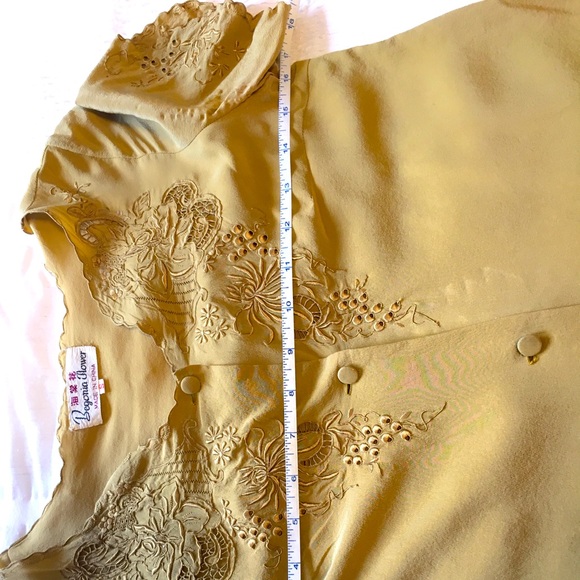 Silk button down blouse - Picture 7 of 7